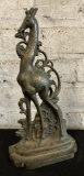 Hubley Giraffe Art Deco Cast Iron Doorstop - 9½
