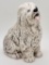 Large Vintage Hand Painted Ceramic English Sheepdog - 9