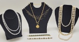 Estate Lot - Vintage Women's Pearl Type & Misc. Jewelry
