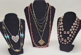 Estate Lot - Nice Vintage Women's Jewelry, Glass Beads Etc.