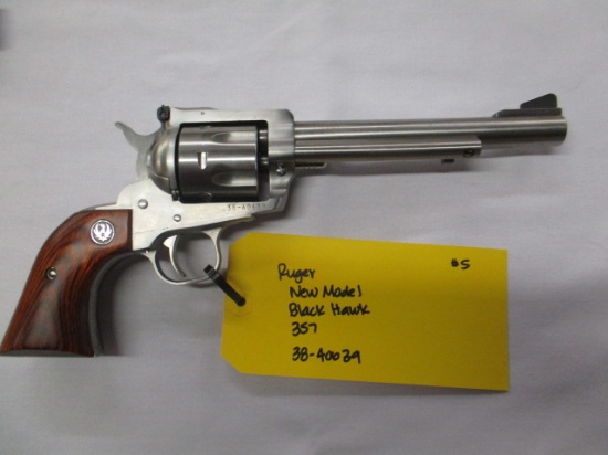 Ruger new model Blackhawk .357 mag revolver ser. 38-40639