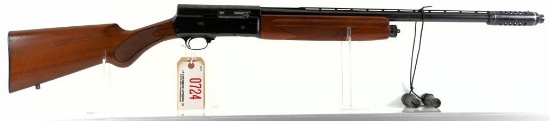 MANUFACTURER/IMP BY: Browning Arms Co, MODEL: A5, ACTION TYPE: Semi Auto Shotgun, CALIBER/GA: