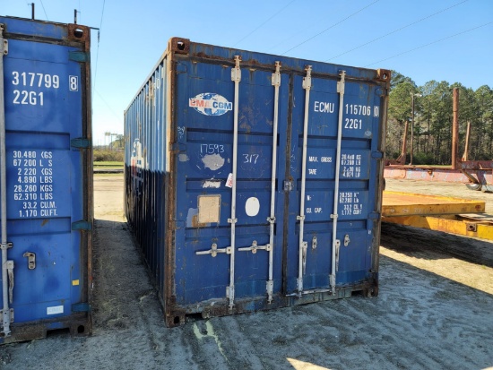 20ft Sea Container ECMU1157060