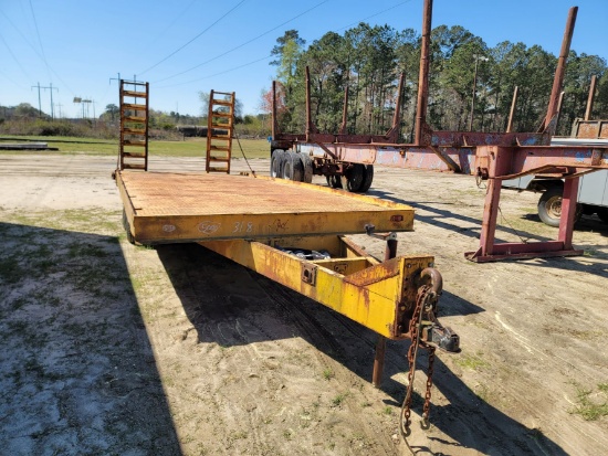 1971 TARR T/A Tag Trailer, 94inch x 20ft w/Ramps S/N:TH1335