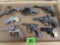 Collection Of Antique Cap Guns Mostly Cast Iron All Working