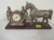 Vintage Dale Evans & Roy Rogers Electric Mantle Clock By Oxford