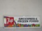 1971 Dated 7-up Embossed Metal Peter Max Style Sign 18 X 54