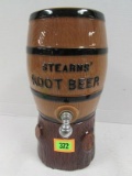 Antique Stearns' Root Beer Soda Fountain Syrup Dispenser