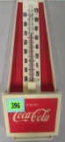 Vintage 1960's/70's Coca Cola Plastic Wall Thermometer
