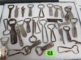 Collection Of (30) Antique Beer Advertising Bottle Openers