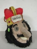 Vintage Little Kings Beer Mascot/ Parade Mask Head
