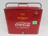Antique Coca Cola Ice Chest Cooler 