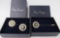 Ronald Reagan Presidential Seal Cuff Links and Stick Pin in original Boxes