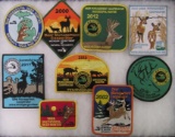 Grouping of Asst. Michigan Successful Deer Hunter Sewn Patches
