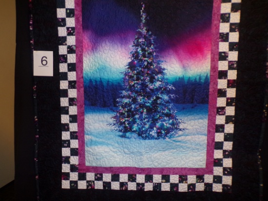 Northern Lights Christmas Quilt