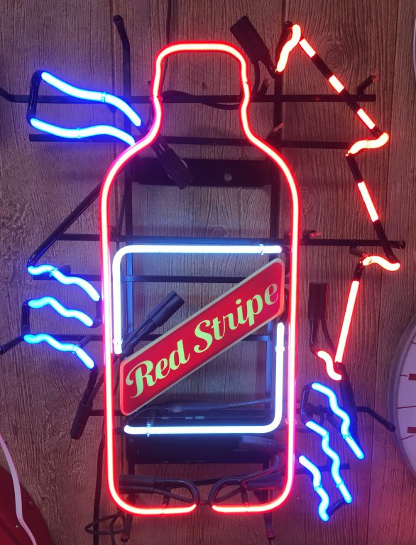 Red Stripe Beer Neon Sign    26