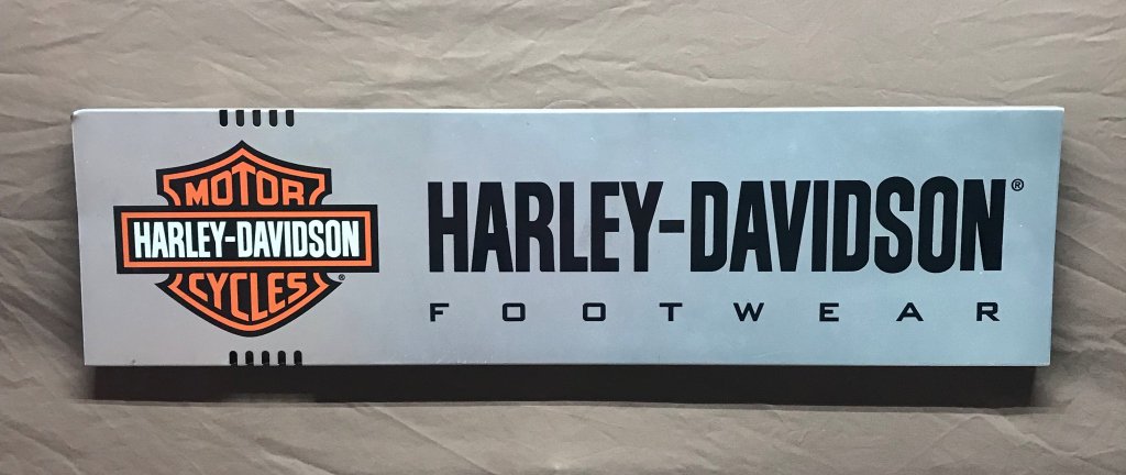Harley-Davidson Footwear Metal Sign 8