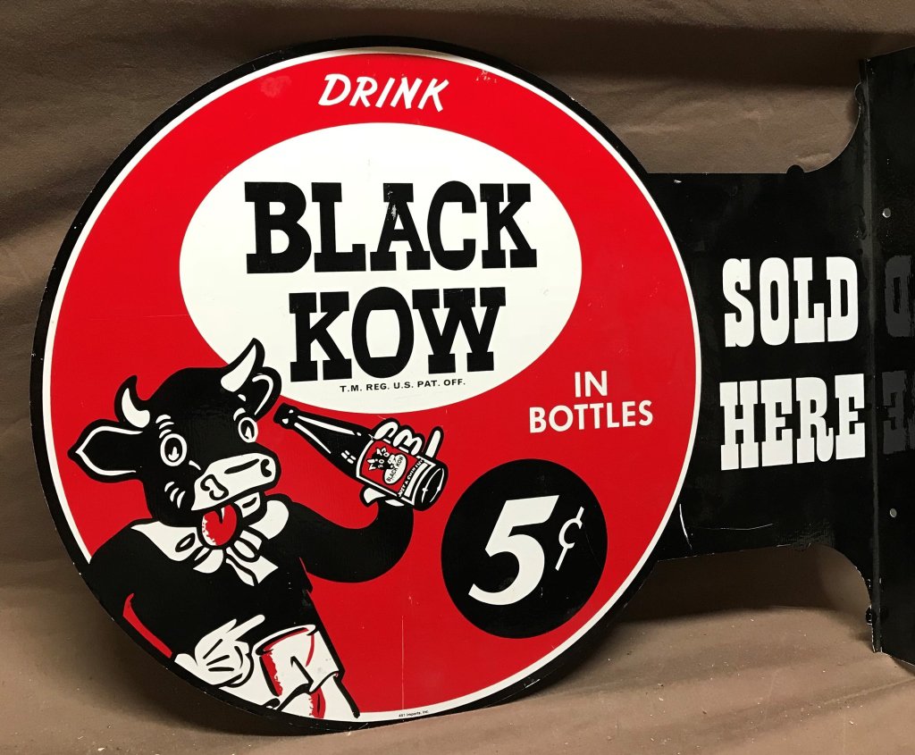 Black Kow Double Sided Metal deco Flange