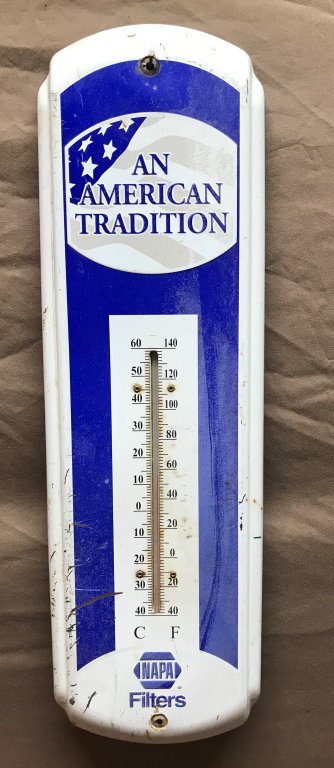 Napa Filters Thermometer Stamped 5-1/4