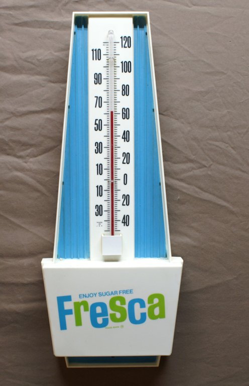 Sugar Free Fresca Plastic Thermometer 7