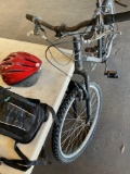 Diamondback Outlook bike (needs work), water bag & small Prorider helmet