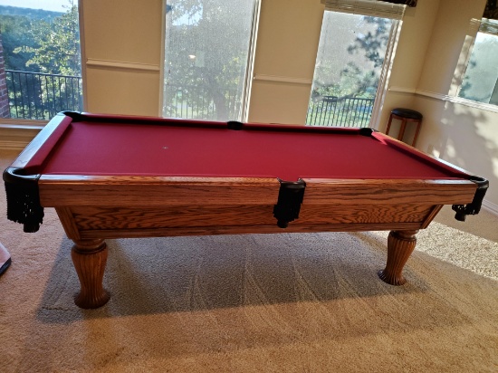 Beautiful Custom Pool Table