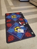 HOMI FITNESS DANCE MAT, 2 PLAYER, HAS 2 CONTROLLERS AND A IR RECIEVER WITH HDMI.