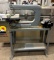 Rockwell Delta 16in Throat Industrial Scroll Saw on Stand, SN: AQ3014