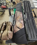 2 Gun Cases and Gun Bag