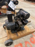 60-4: OLD ENGINE AND GENERATOR (SHOW PIECE)
