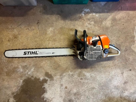 Stihl MS 660 Magnum Rollomatic ES Chainsaw & Extra Bars and Chains