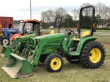 2017 John Deere 3038E Tractor