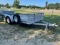 Dual Axle 16ft. trailer with ramps