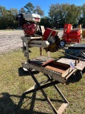 EDCD Cement saw on stand