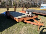20 ft. dual axle Trailer with ramps