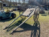2 wheel mule wagon