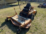 Woods mower with front deck for parts