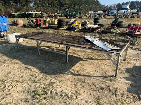 Aluminum frame and table