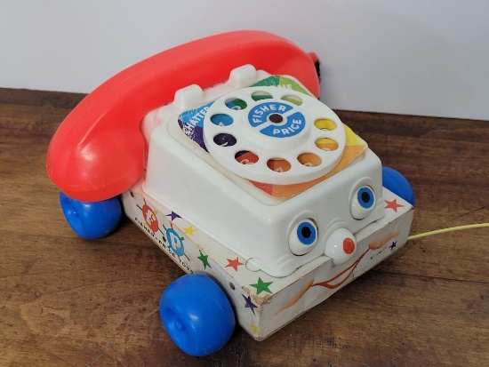 Vintage Fisher Price Toy Chatter Phone