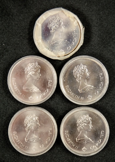 1974 Canadian 10 Dollar Montreal Olympics Coins