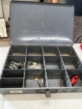Klein Tools Metal Divided Tool Box with Various Hardware