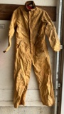 Carhartt Brown Insulated Coveralls Size 40