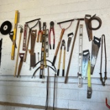 Wall Lot of Tools