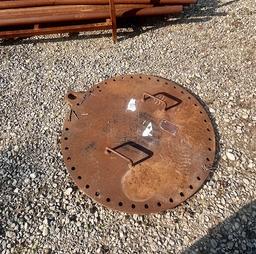 Round End Caps, 38 3/4"x1"