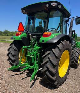 2022 John Deere 5125M Tractor w/540M Front End Loader attachment