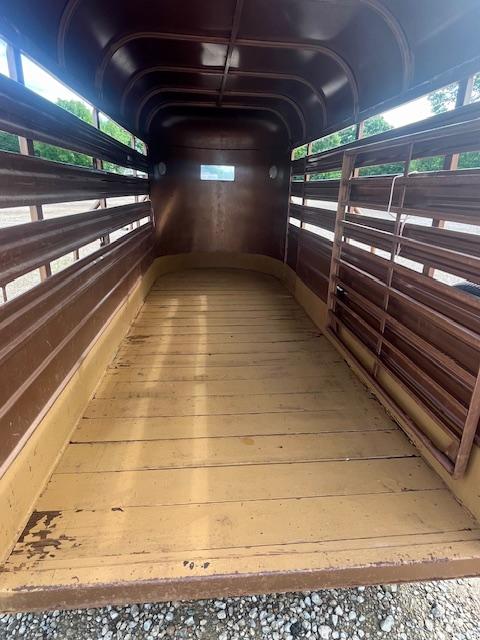 1987 W W 14'x5' Stock Trailer