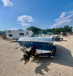 1986 Thundercraft Boat w/Mercury inboard motor