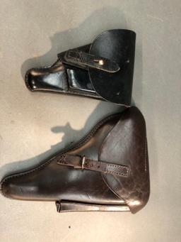 Replica Luger P08 holster and Walther PPK holster