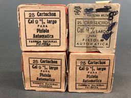 350 rounds of 9mm Largo - Spanish Army Surplus