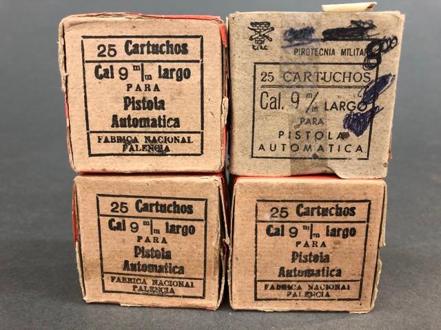 350 rounds of 9mm Largo - Spanish Army Surplus